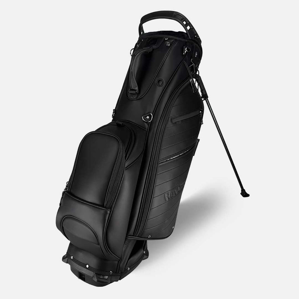 RevCore Lux Golf Hybrid Stand Bag | 6 Way & 14 Way Dividers - Black Girl Golf