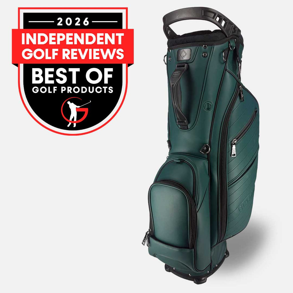 RevCore Lux Golf Hybrid Stand Bag | 6 Way & 14 Way Dividers - Black Girl Golf