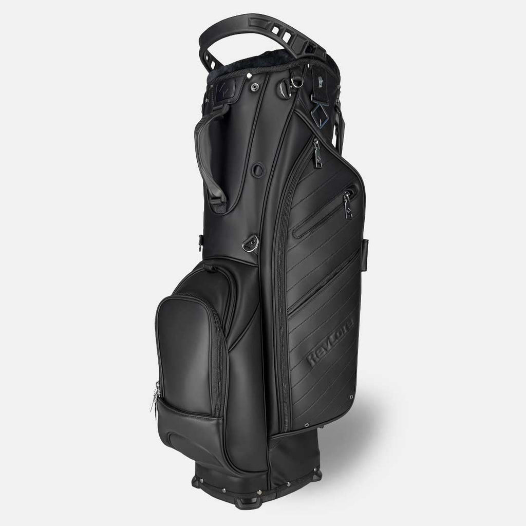 RevCore Lux Golf Hybrid Stand Bag | 6 Way & 14 Way Dividers - Black Girl Golf