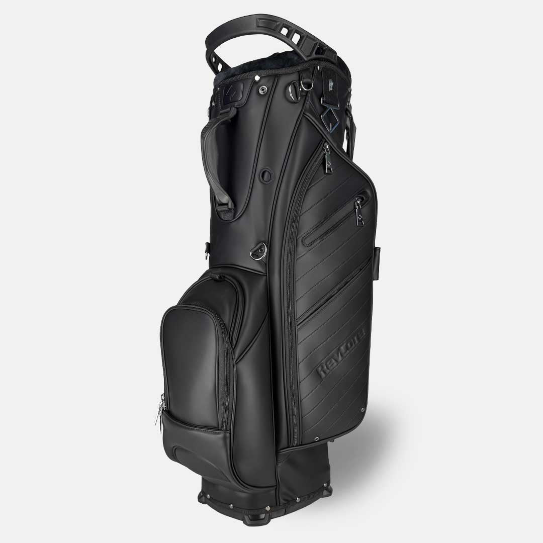 RevCore Lux Golf Hybrid Stand Bag | 6 Way & 14 Way Dividers - Black Girl Golf