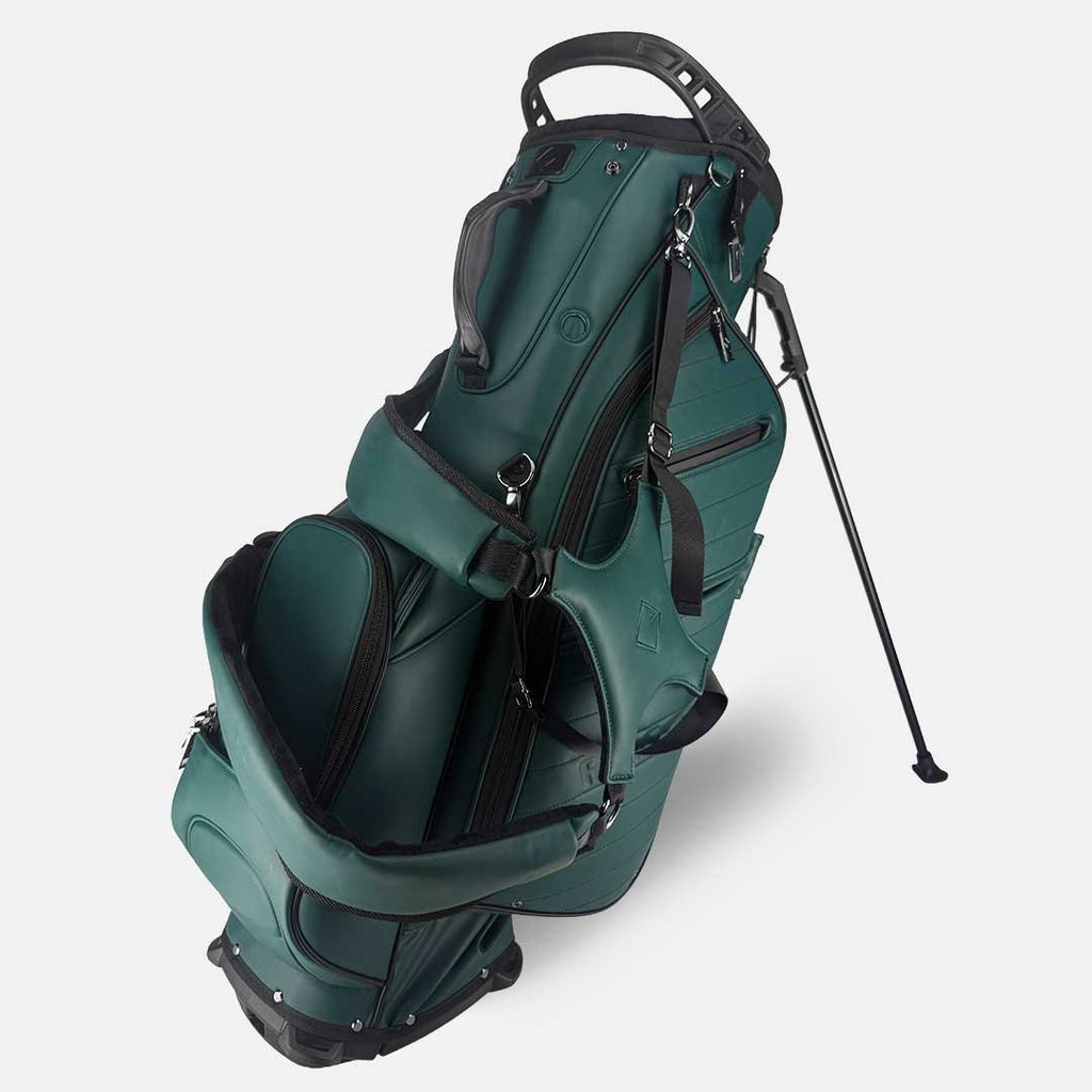 RevCore Lux Golf Hybrid Stand Bag | 6 Way & 14 Way Dividers - Black Girl Golf