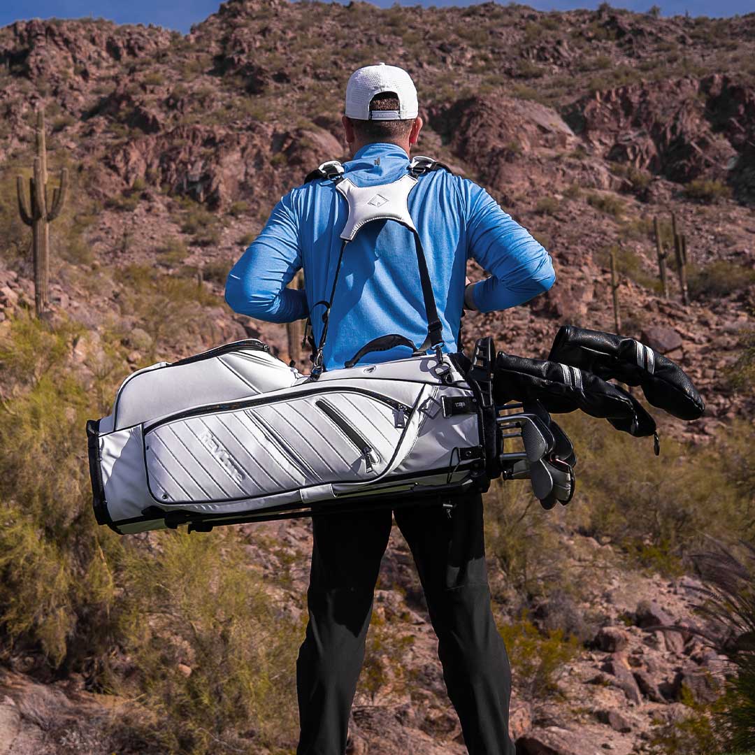 RevCore Lux Golf Hybrid Stand Bag | 6 Way & 14 Way Dividers - Black Girl Golf