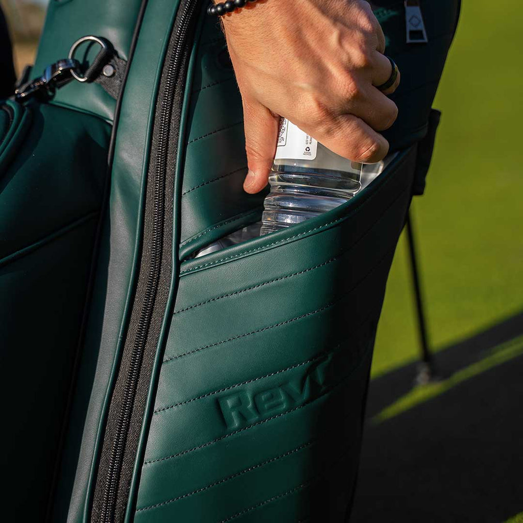 RevCore Lux Golf Hybrid Stand Bag | 6 Way & 14 Way Dividers - Black Girl Golf