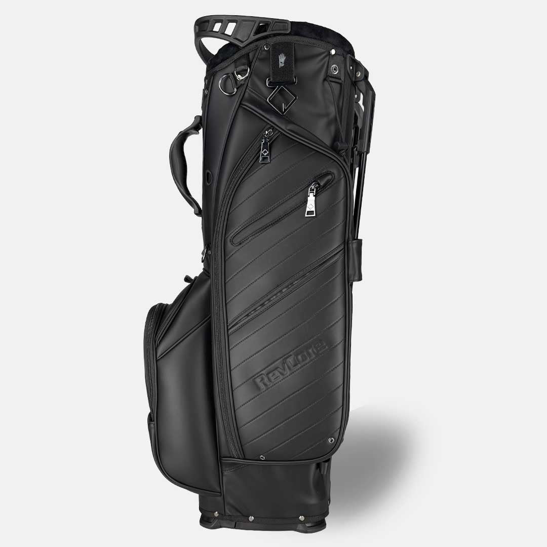 RevCore Lux Golf Hybrid Stand Bag | 6 Way & 14 Way Dividers - Black Girl Golf