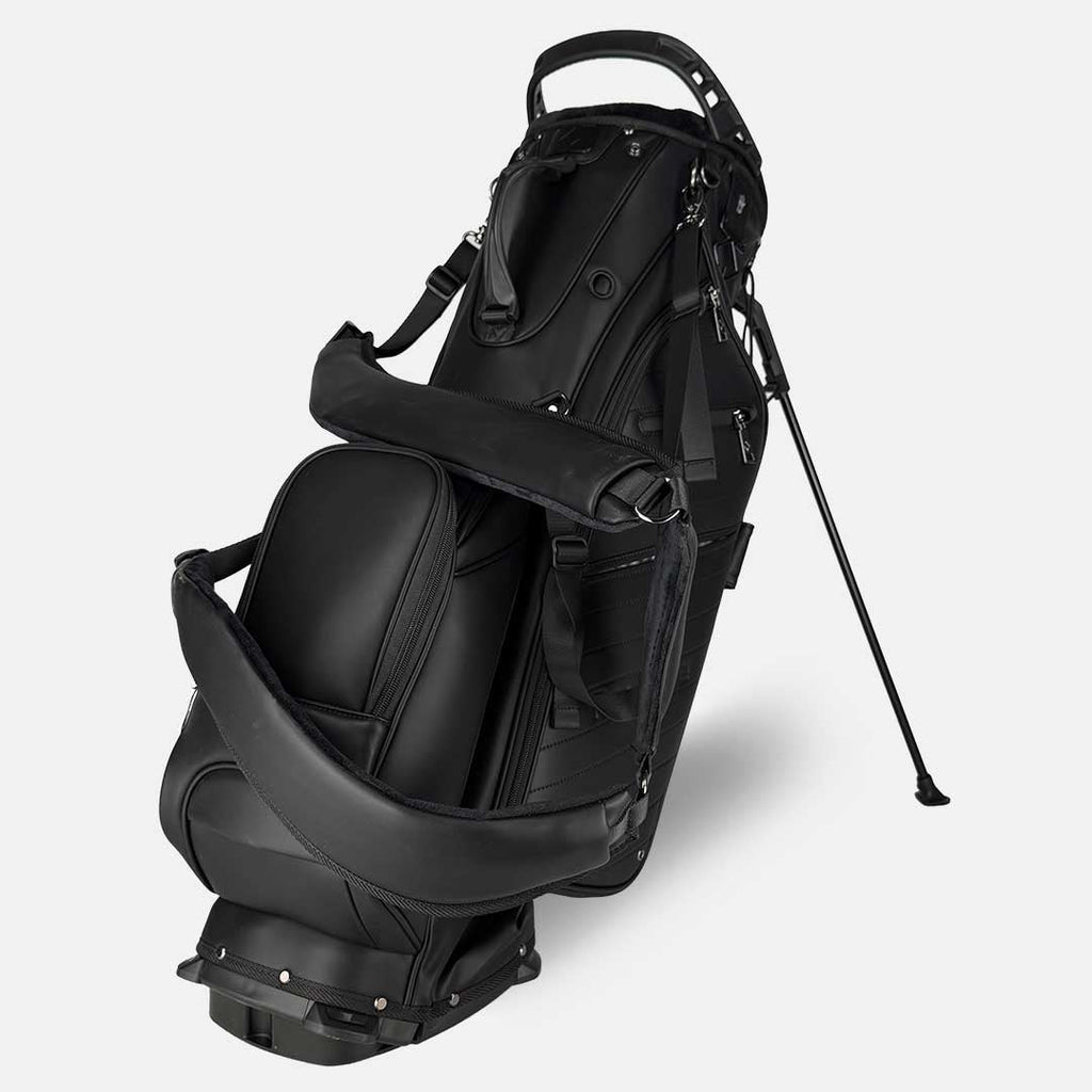 RevCore Lux Golf Hybrid Stand Bag | 6 Way & 14 Way Dividers - Black Girl Golf
