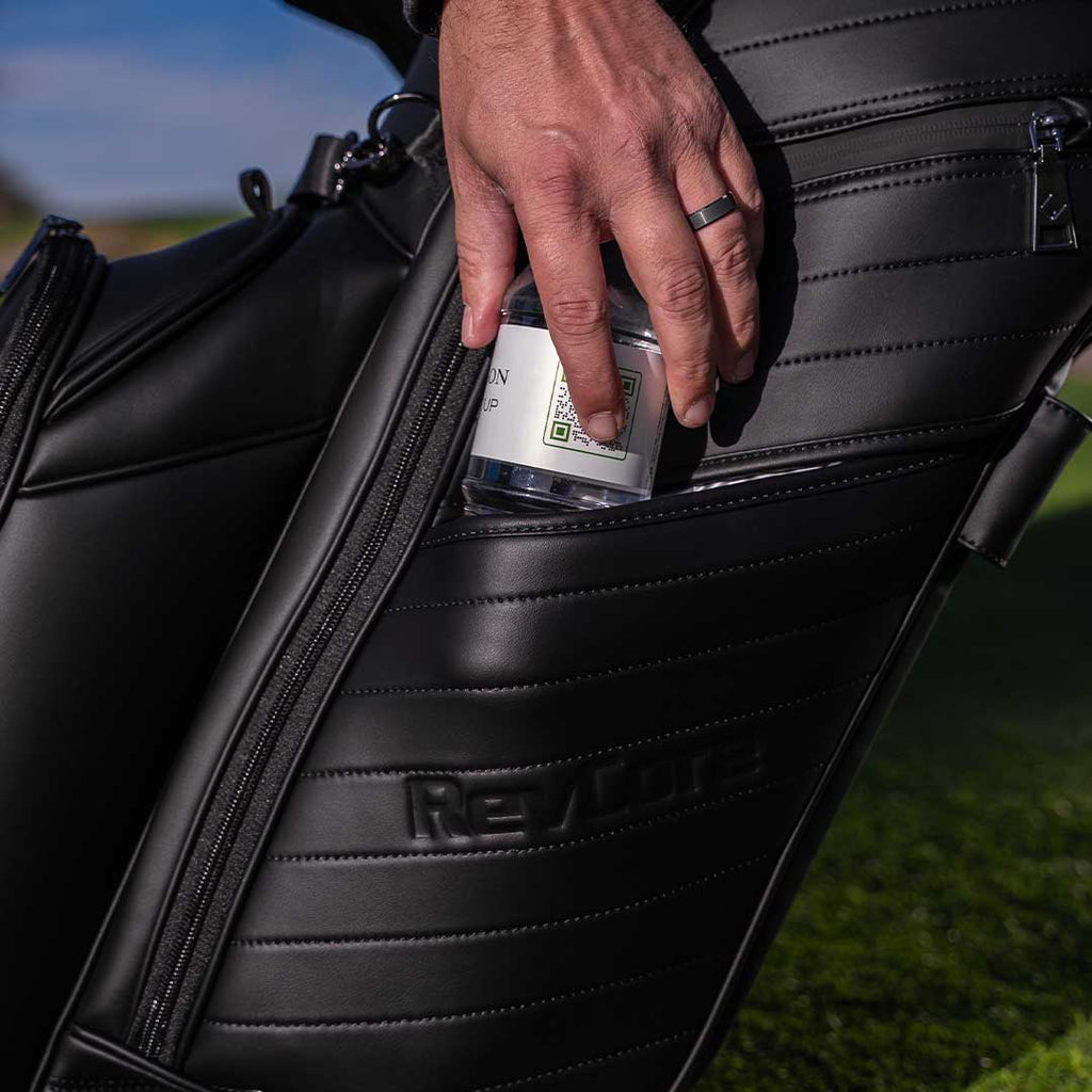 RevCore Lux Golf Hybrid Stand Bag | 6 Way & 14 Way Dividers - Black Girl Golf