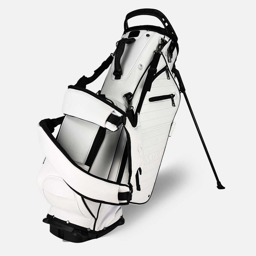 RevCore Lux Golf Hybrid Stand Bag | 6 Way & 14 Way Dividers - Black Girl Golf