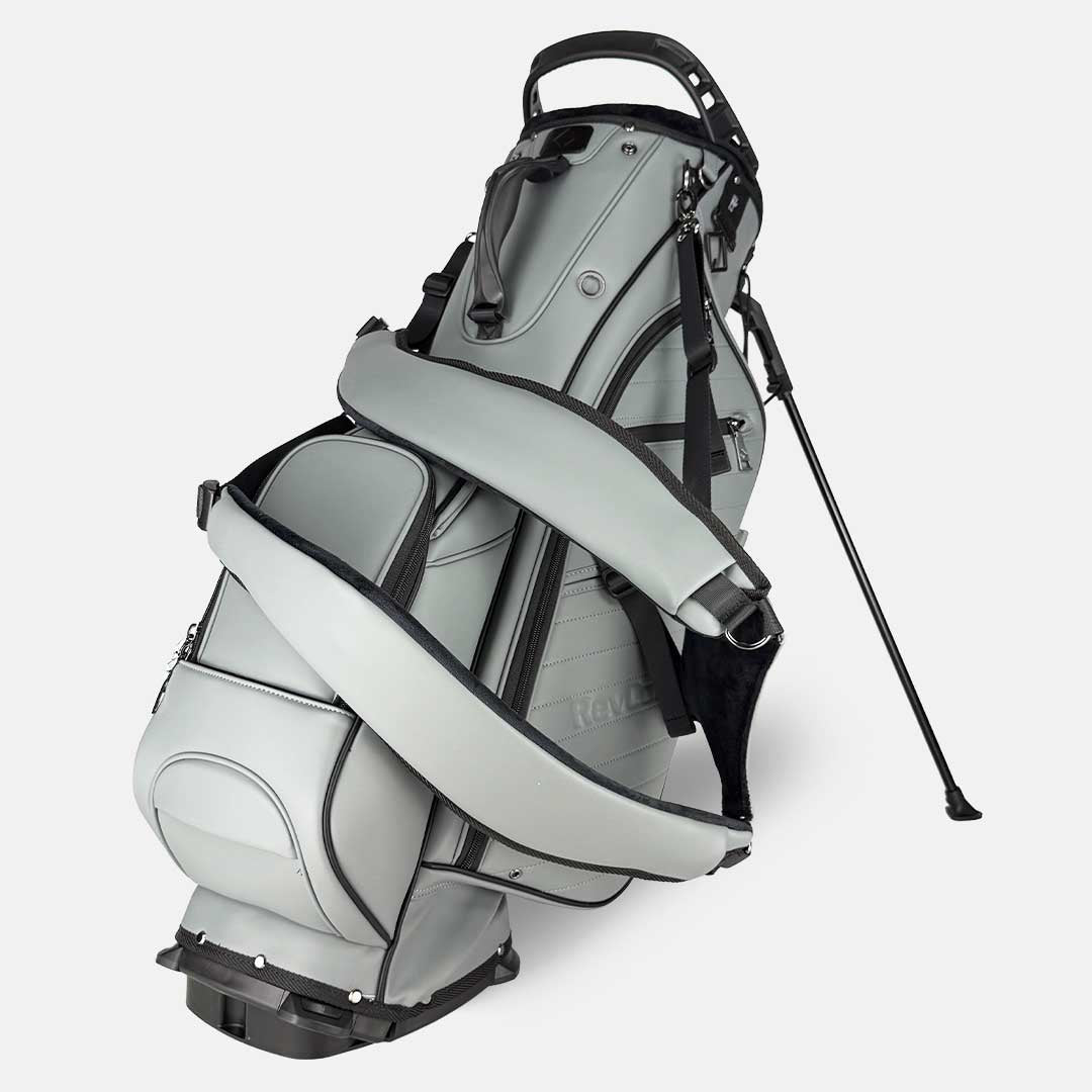RevCore Lux Golf Hybrid Stand Bag | 6 Way & 14 Way Dividers - Black Girl Golf