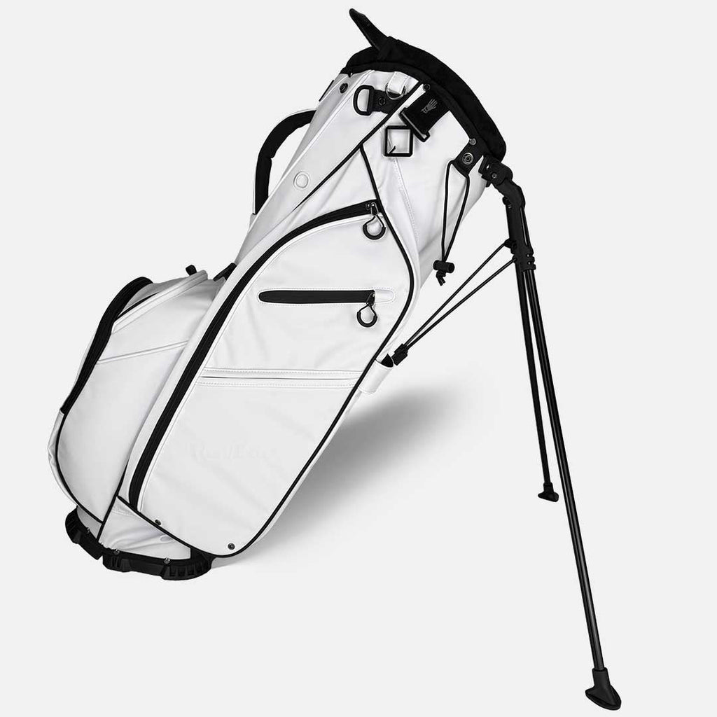 RevCore Lux Lightweight Stand Bag | 4 Way Velvet Lined Dividers - Black Girl Golf