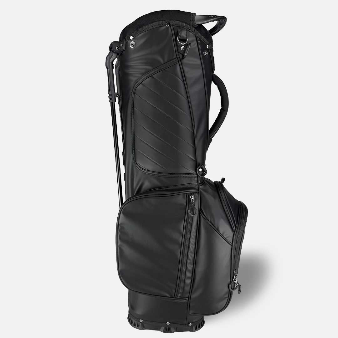 RevCore Lux Lightweight Stand Bag | 4 Way Velvet Lined Dividers - Black Girl Golf