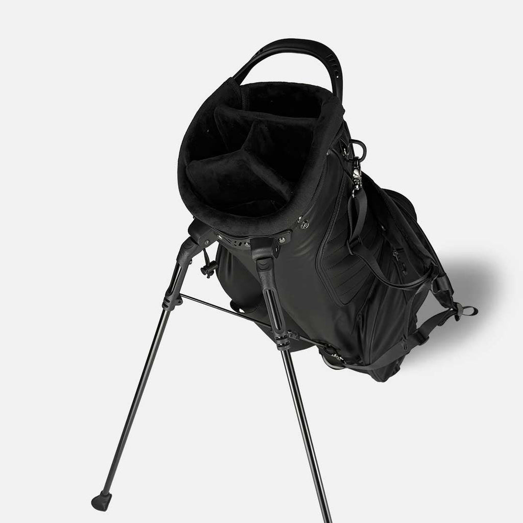 RevCore Lux Lightweight Stand Bag | 4 Way Velvet Lined Dividers - Black Girl Golf