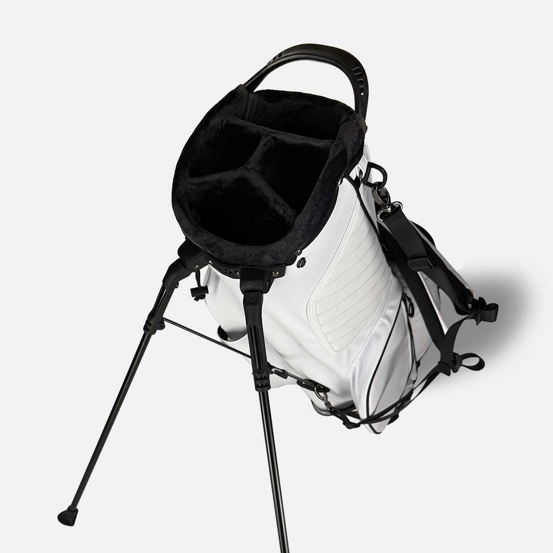 RevCore Lux Lightweight Stand Bag | 4 Way Velvet Lined Dividers - Black Girl Golf