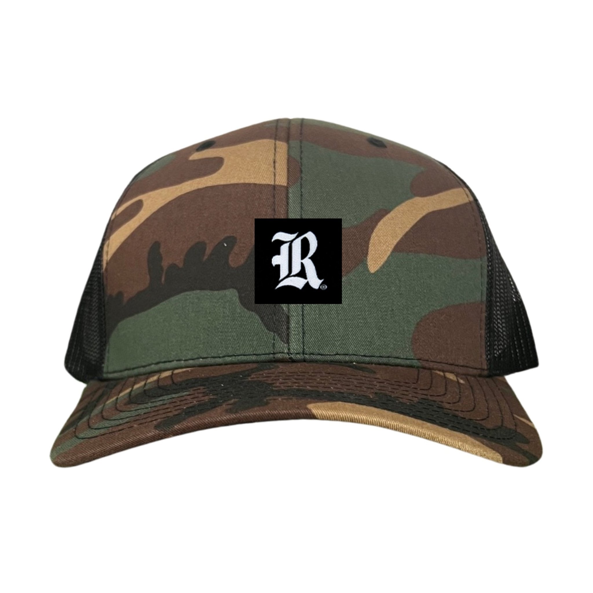 Rice Black Label LR Logo / 195 / Hat / RICE025 / MM - Black Girl Golf