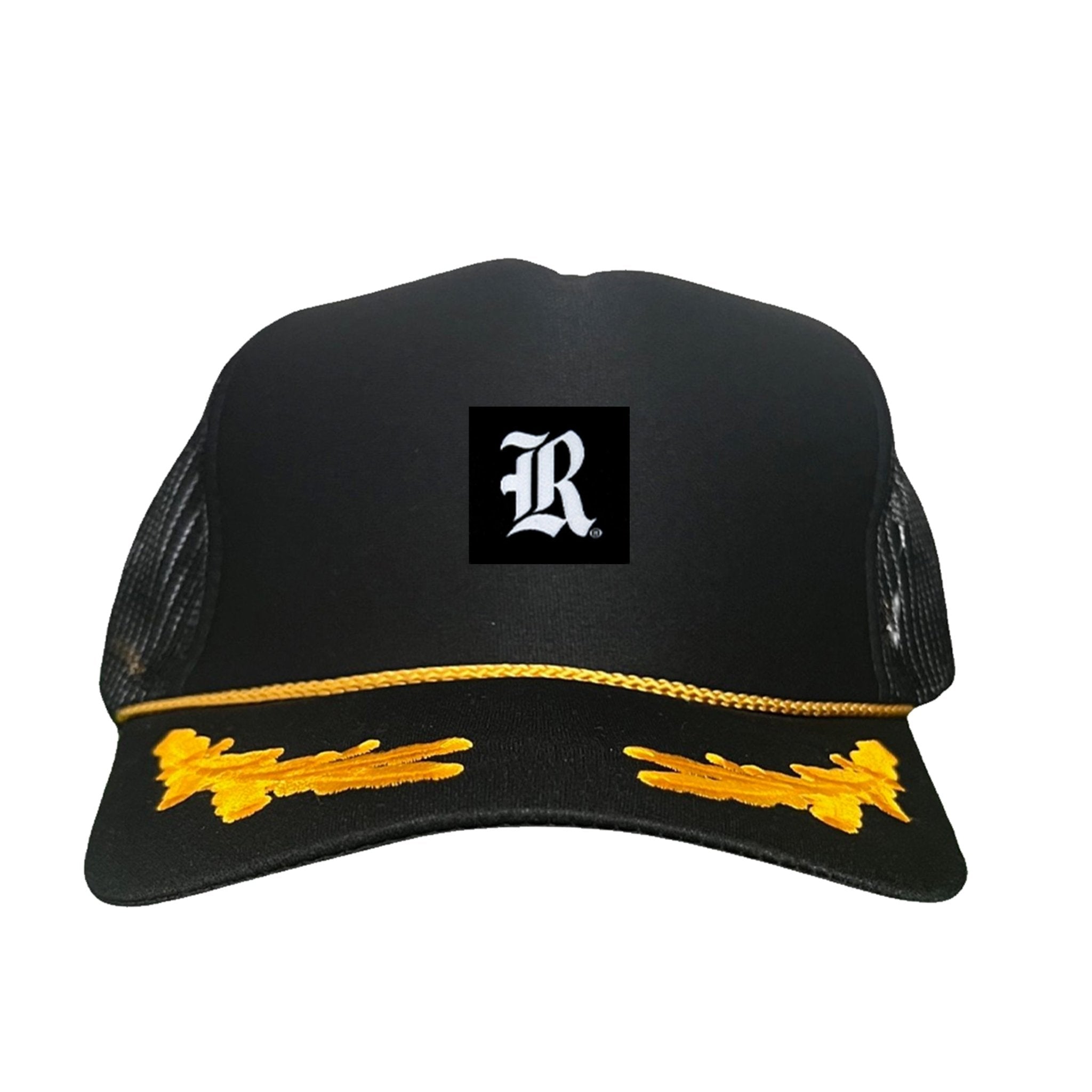 Rice Black Label LR Logo / 195 / Hat / RICE025 / MM - Black Girl Golf