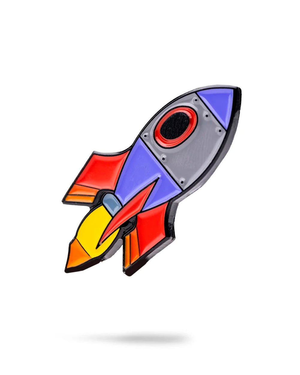 Rocket Emoji Ball Marker - Black Girl Golf