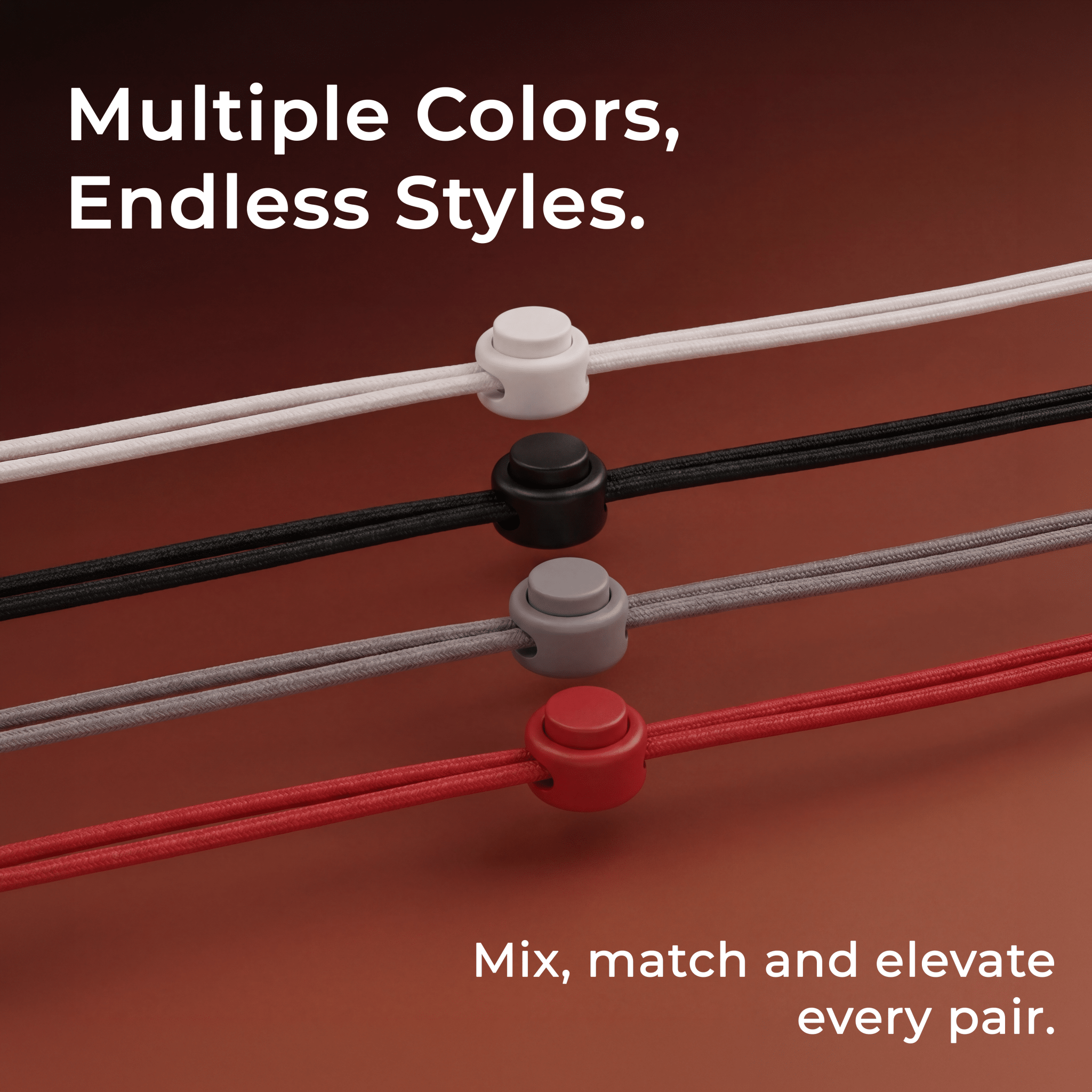 Round Locks Elastic - Black Girl Golf