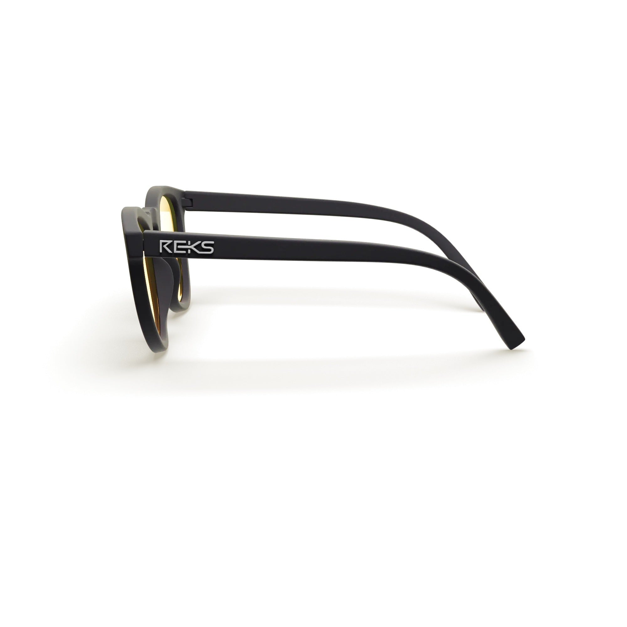 Round Polarized Polycarbonate Prescription Sunglasses - Black Girl Golf