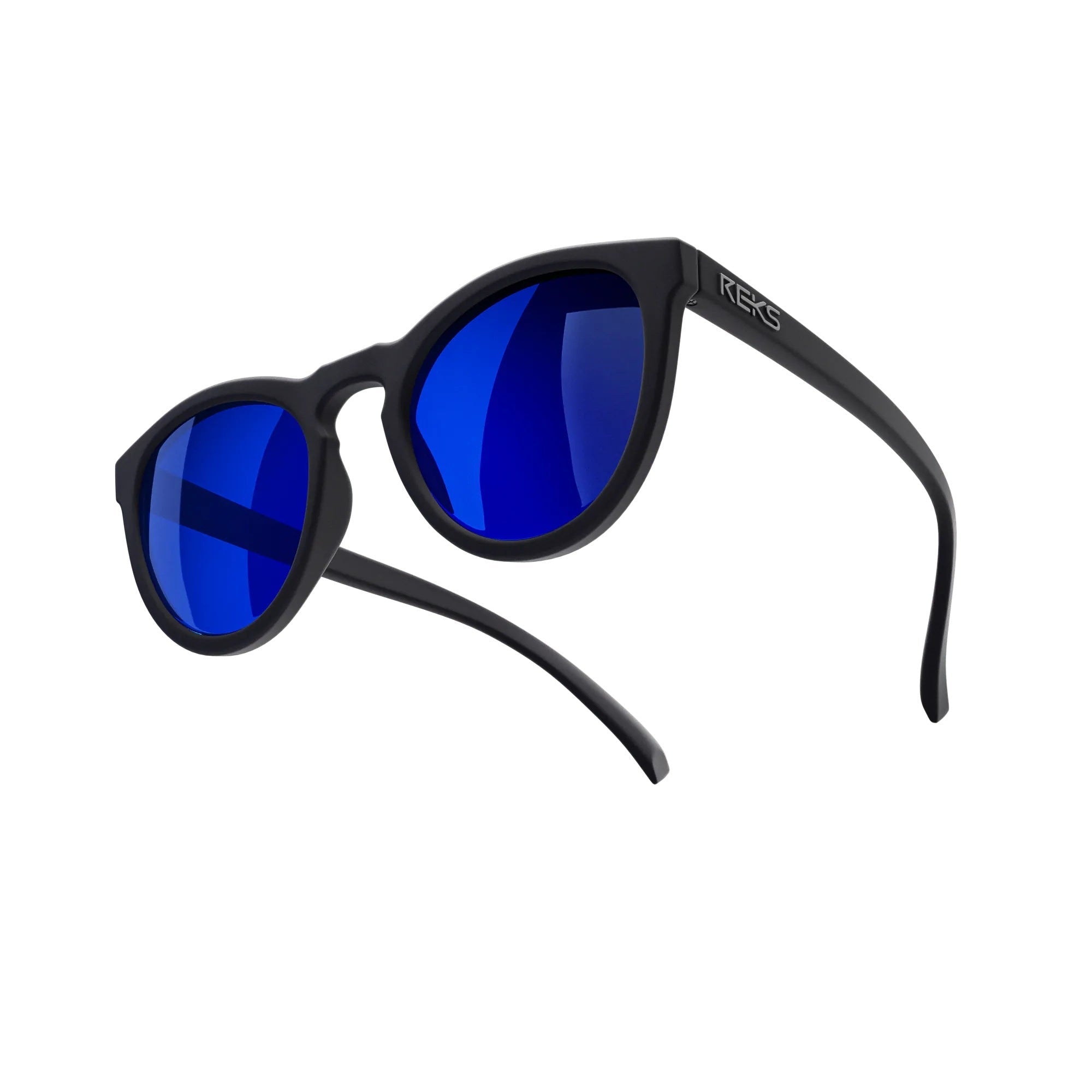 Round Polarized Polycarbonate Prescription Sunglasses - Black Girl Golf