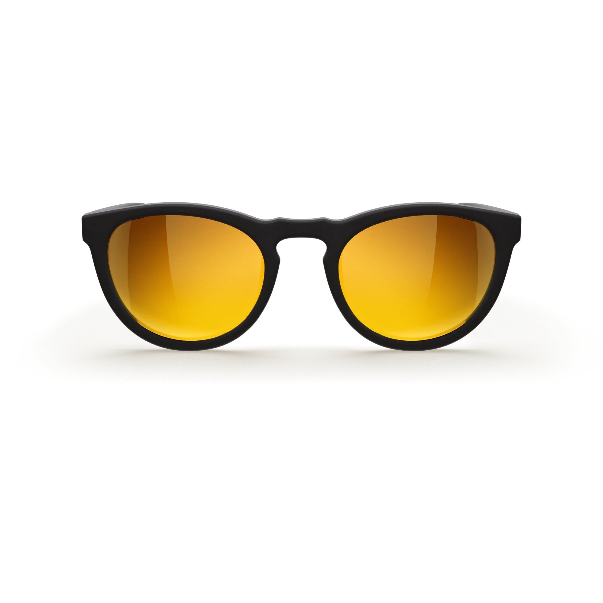 Round Polarized Polycarbonate Prescription Sunglasses - Black Girl Golf