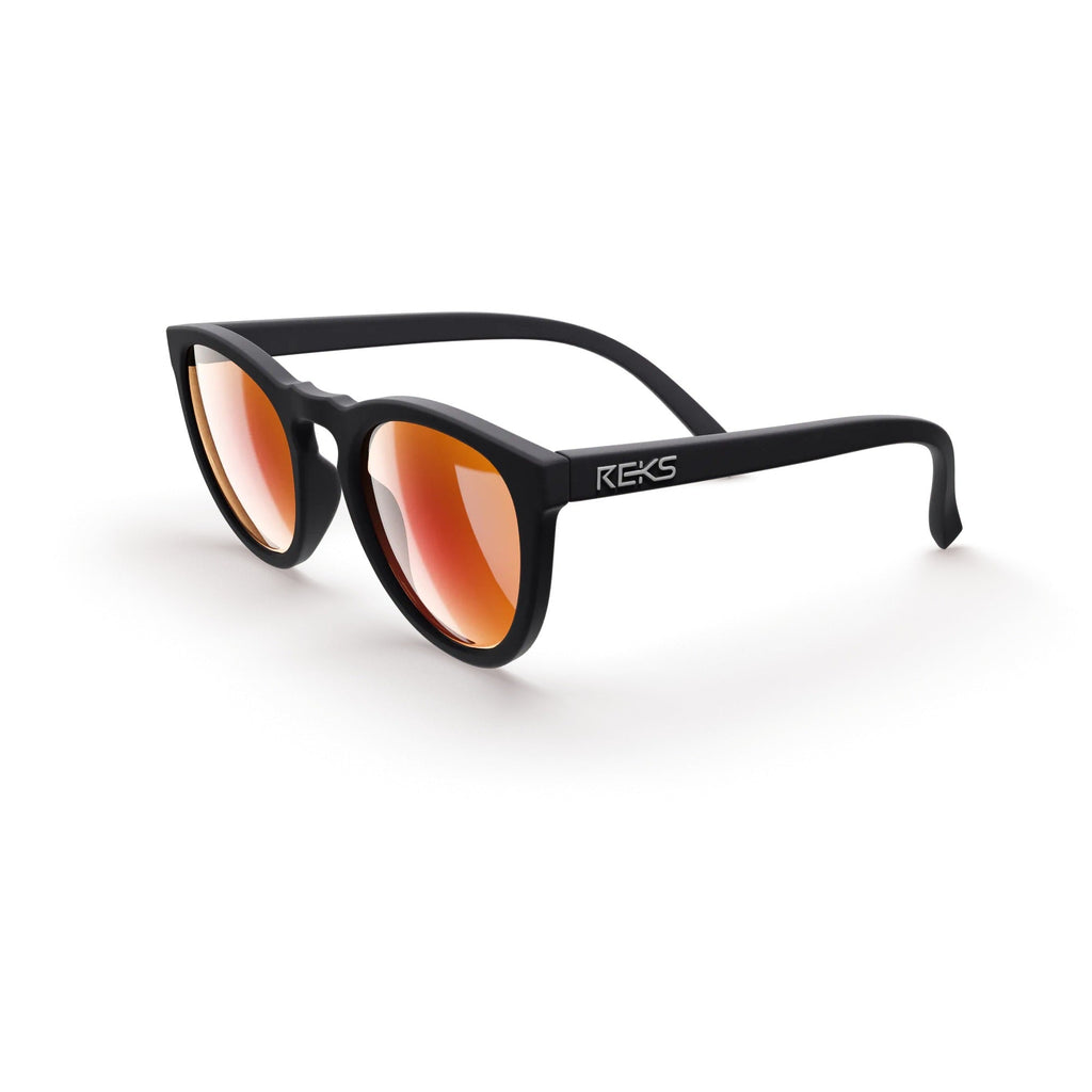 Round Polarized Polycarbonate Prescription Sunglasses - Black Girl Golf