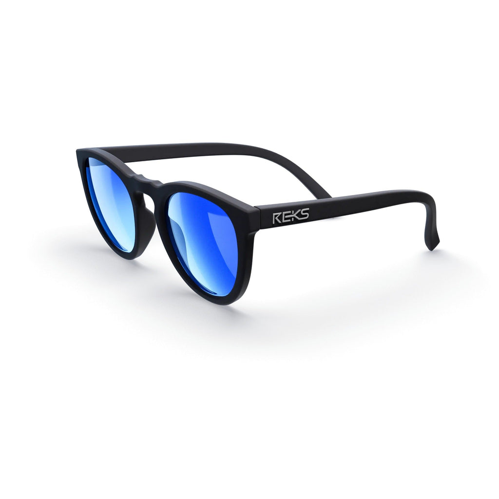 Round Polarized Polycarbonate Prescription Sunglasses - Black Girl Golf