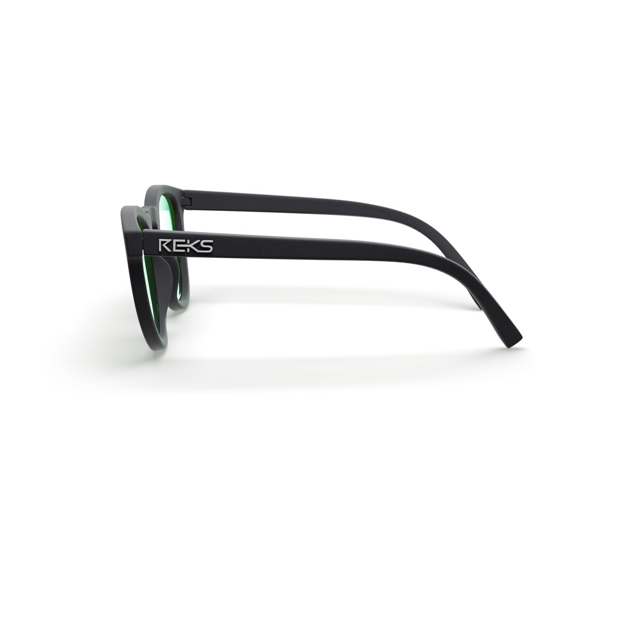 Round Polarized Polycarbonate Prescription Sunglasses - Black Girl Golf