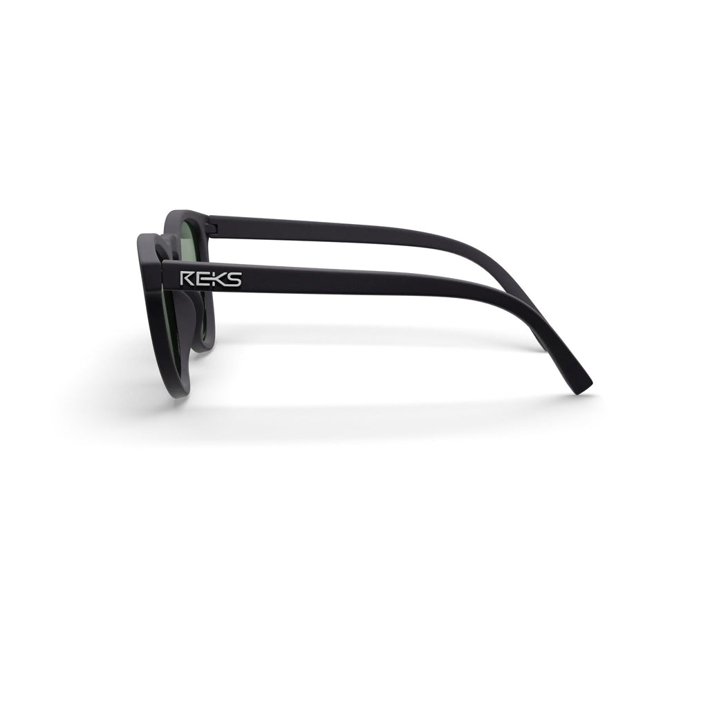 Round Polarized Polycarbonate Prescription Sunglasses - Black Girl Golf