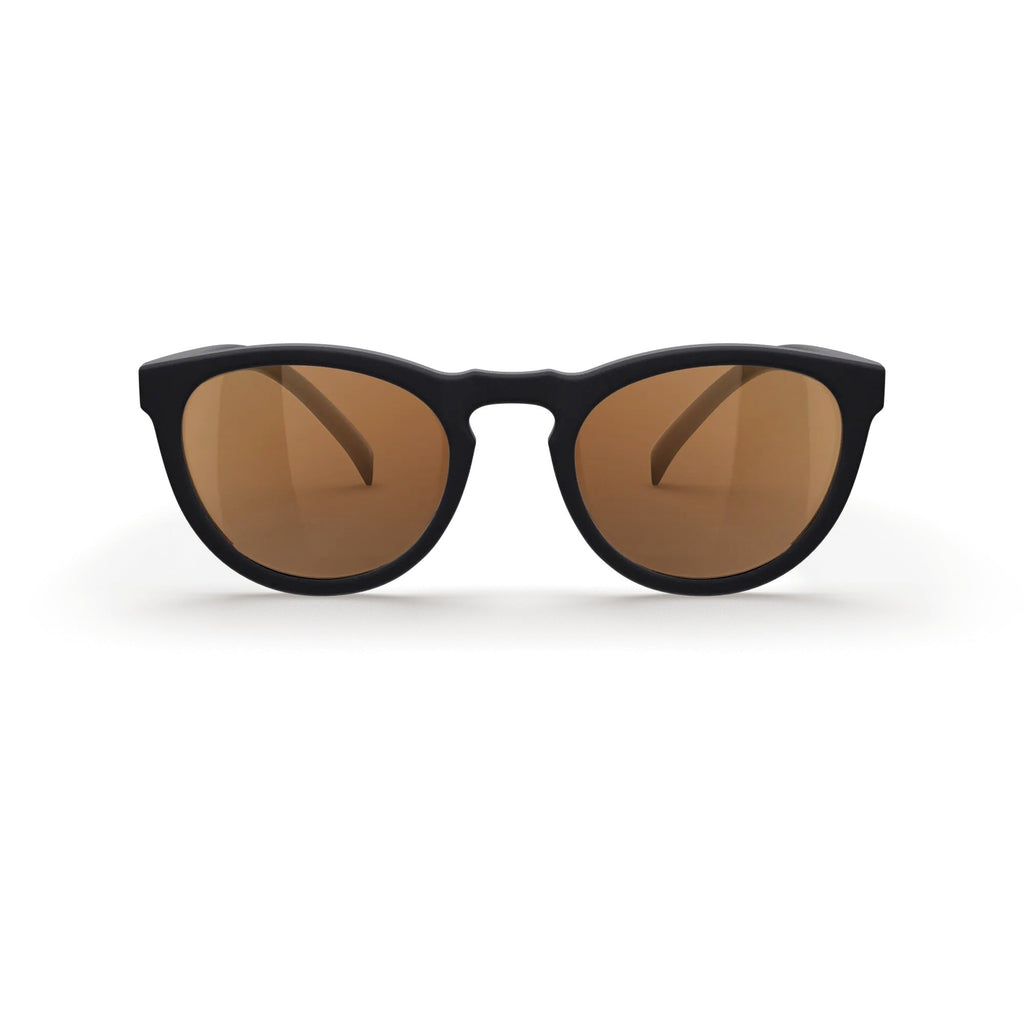 Round Polarized Polycarbonate Sunglasses - Black Girl Golf