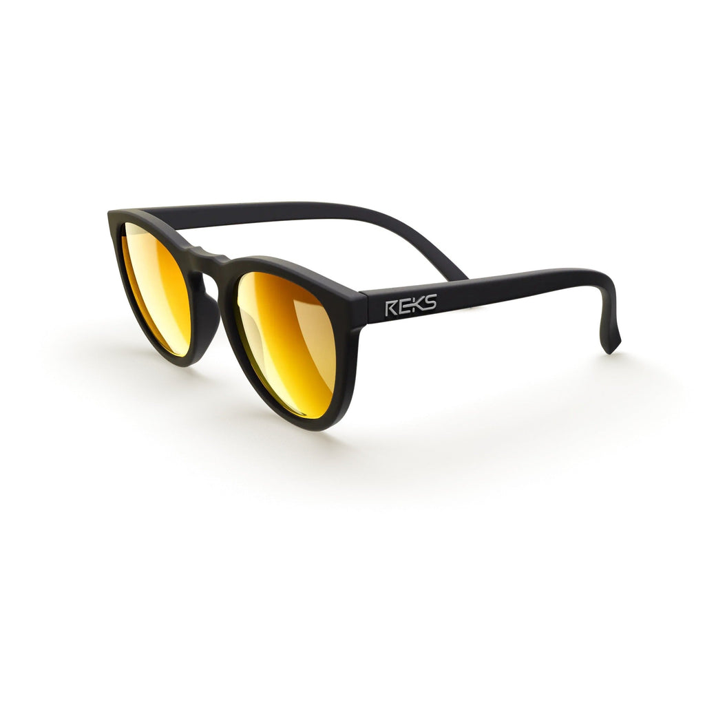 Round Polarized Polycarbonate Sunglasses - Black Girl Golf