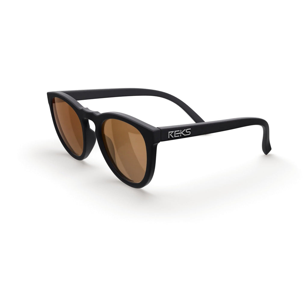 Round Polarized Polycarbonate Sunglasses - Black Girl Golf