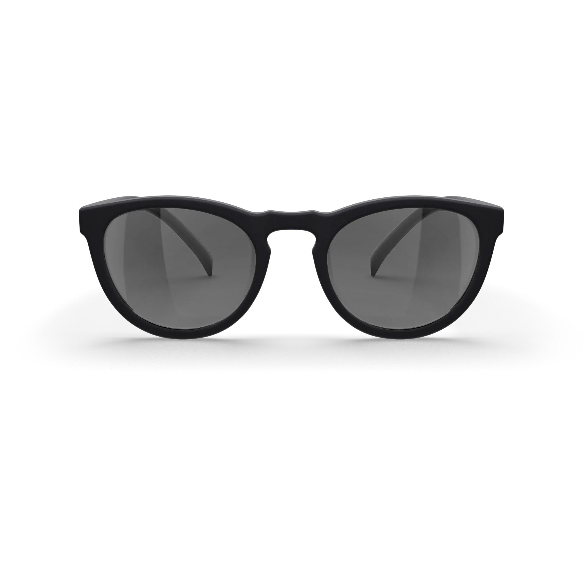 Round Polycarbonate Prescription Sunglasses - Black Girl Golf