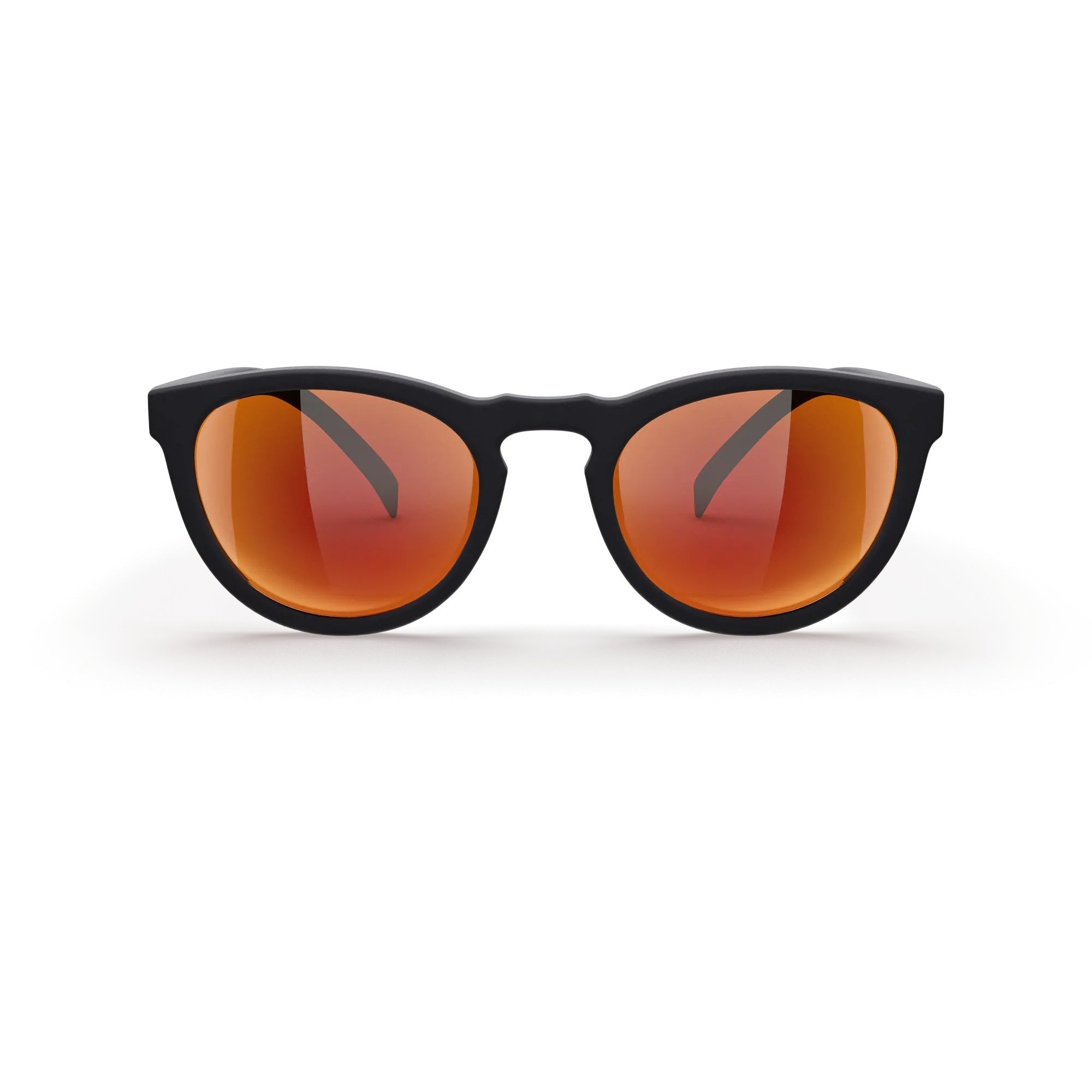 Round Polycarbonate Prescription Sunglasses - Black Girl Golf