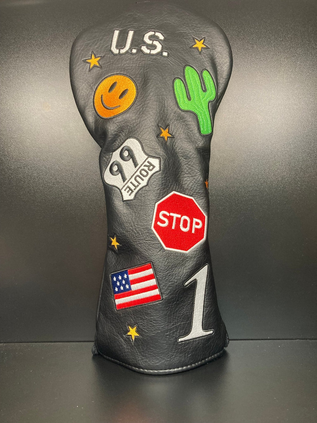 Route 66 Headcover - Black Girl Golf