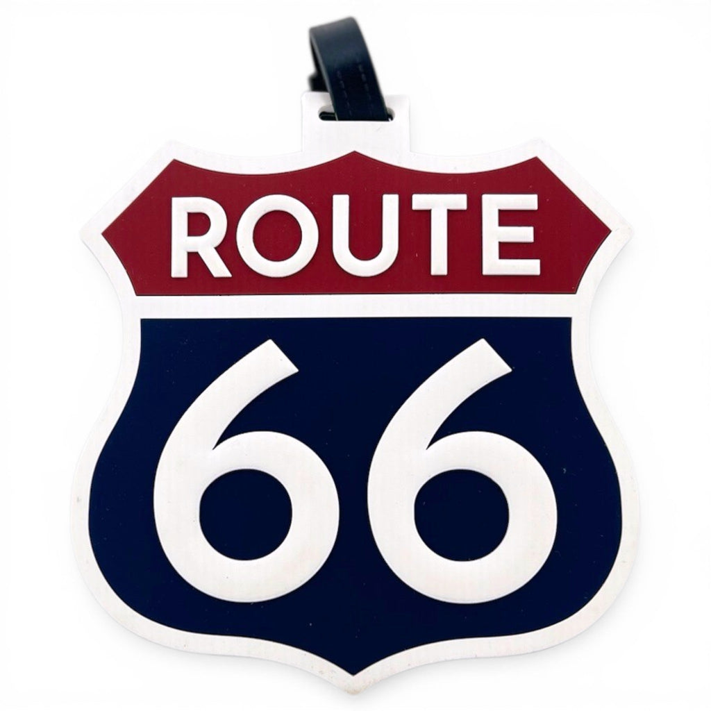 RT 66 Clip-On Tag | Multi-Use Bag Tag, Travel Tag, Golf Accessory - Black Girl Golf