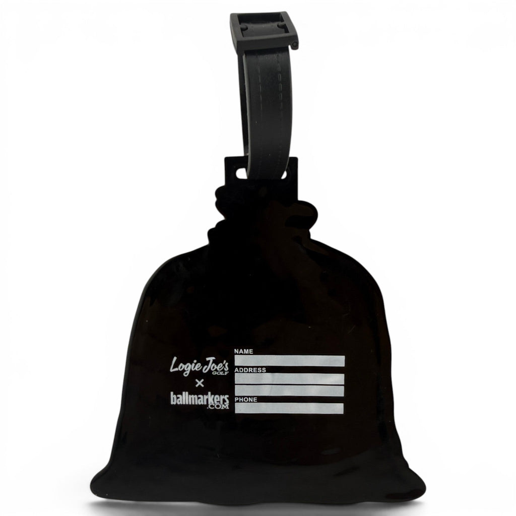 Sand Bag Clip-On Tag | Multi-Use Bag Tag, Travel Tag, Golf Accessory - Black Girl Golf