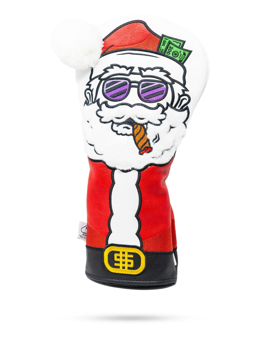 Santa Degenerate - Driver Cover - Black Girl Golf