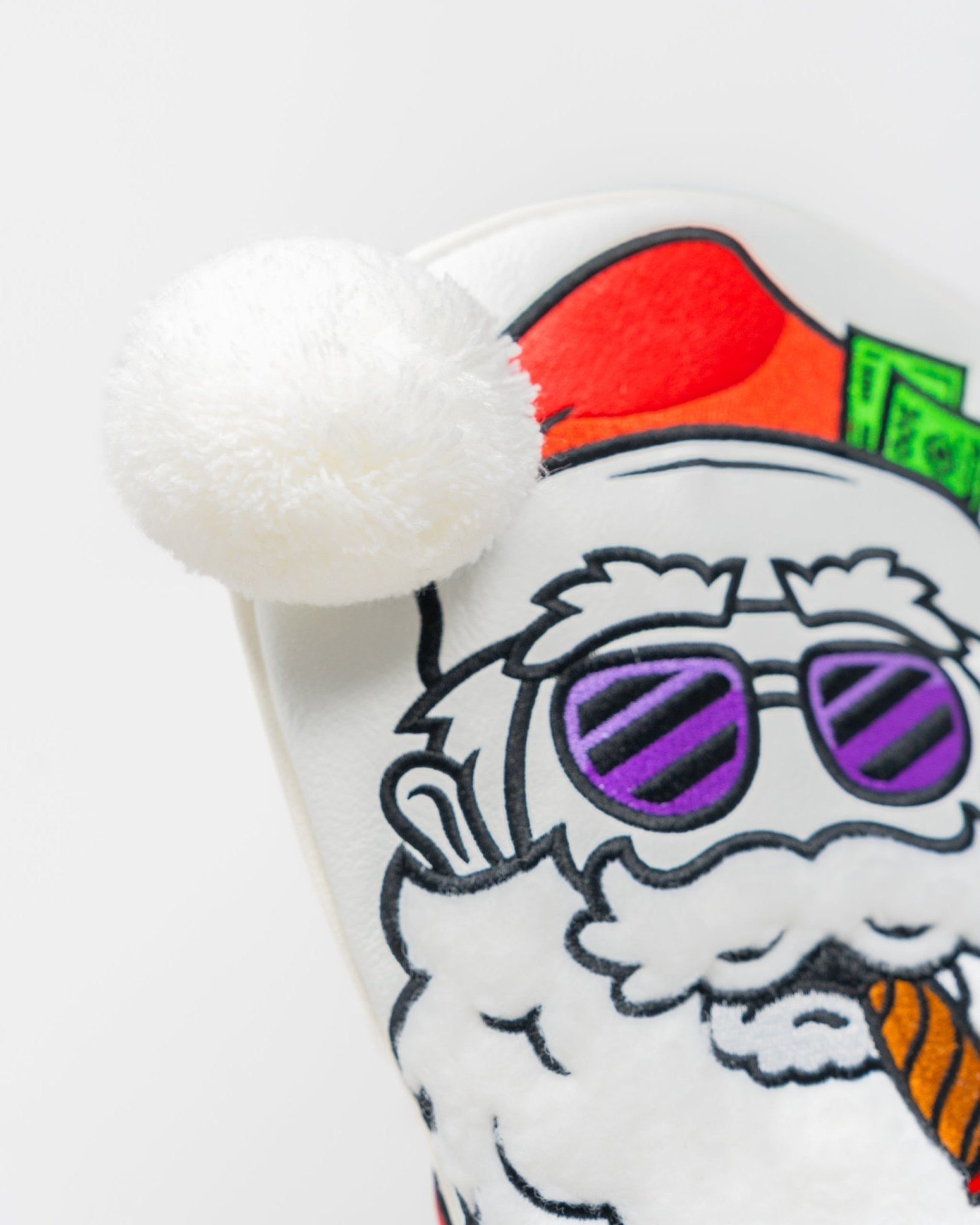 Santa Degenerate - Driver Cover - Black Girl Golf
