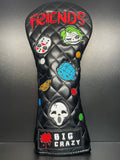 Scary Movie Villains Headcover - Black Girl Golf