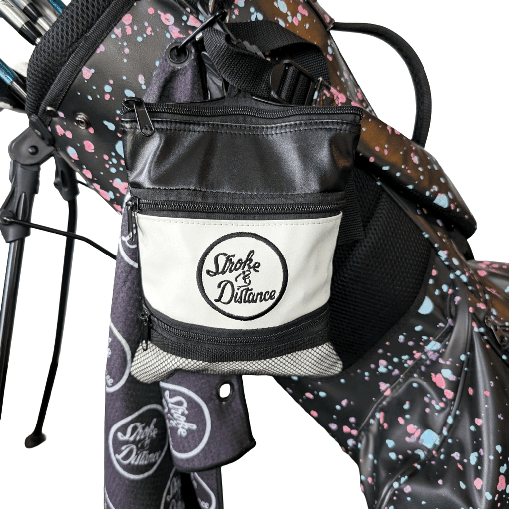 S&D Golf Pouch On - the - Go Solution for Your Golfing Essentials - Black Girl Golf