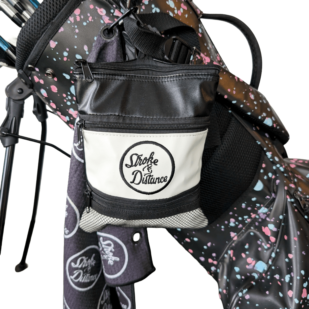 S&D Golf Pouch On - the - Go Solution for Your Golfing Essentials - Black Girl Golf