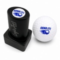 Send It Golf Ball Stamp | Quick - Dry Ink Stamper | Easy Ball Identification | Fun Golf Gift - Black Girl Golf