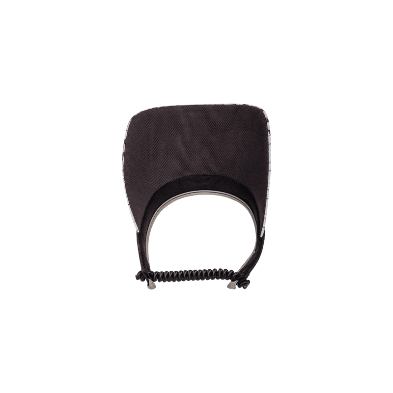Shadow Weave Print And Solid Coil Visors - Black Girl Golf