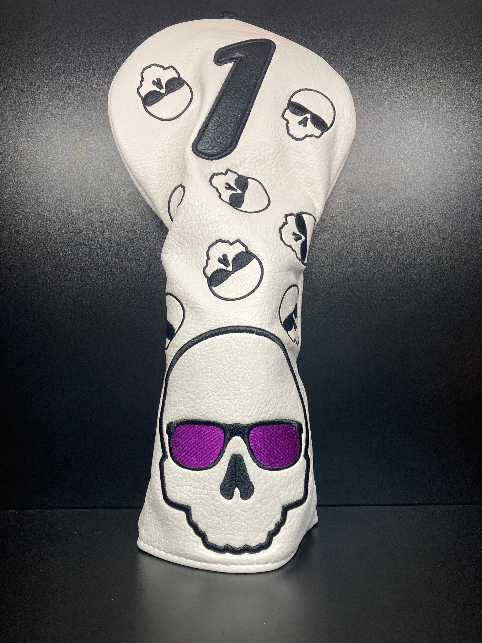 Shady Skulls Headcover - Black Girl Golf