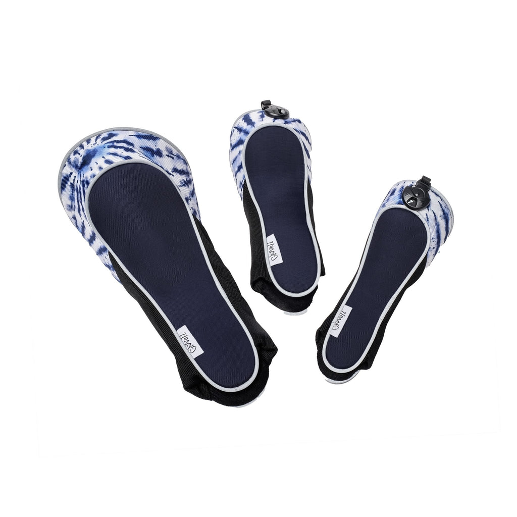 Shibori 3 Piece Club Cover Set - Black Girl Golf