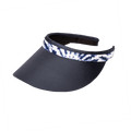 Shibori Clip On Visor - Black Girl Golf