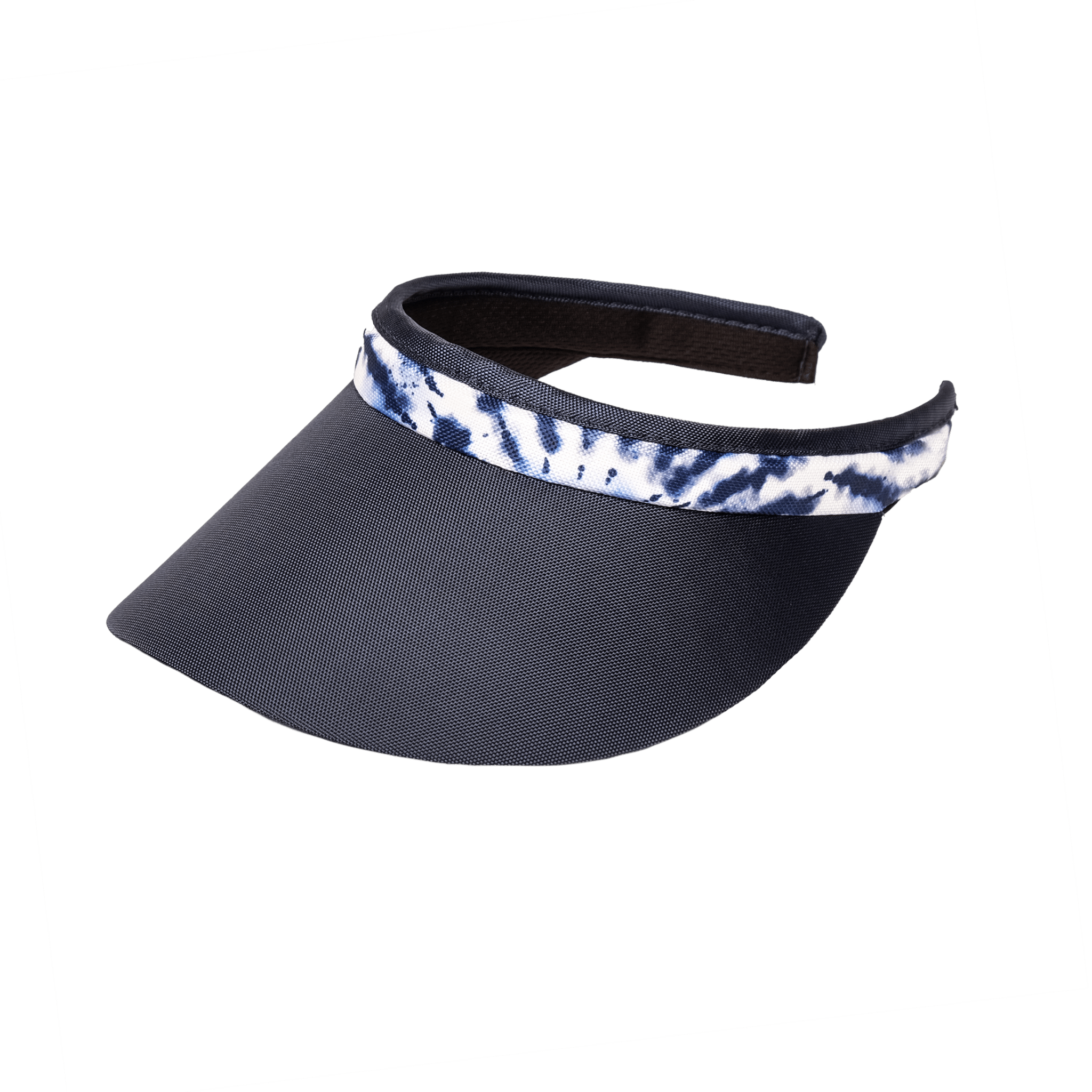Shibori Clip On Visor - Black Girl Golf