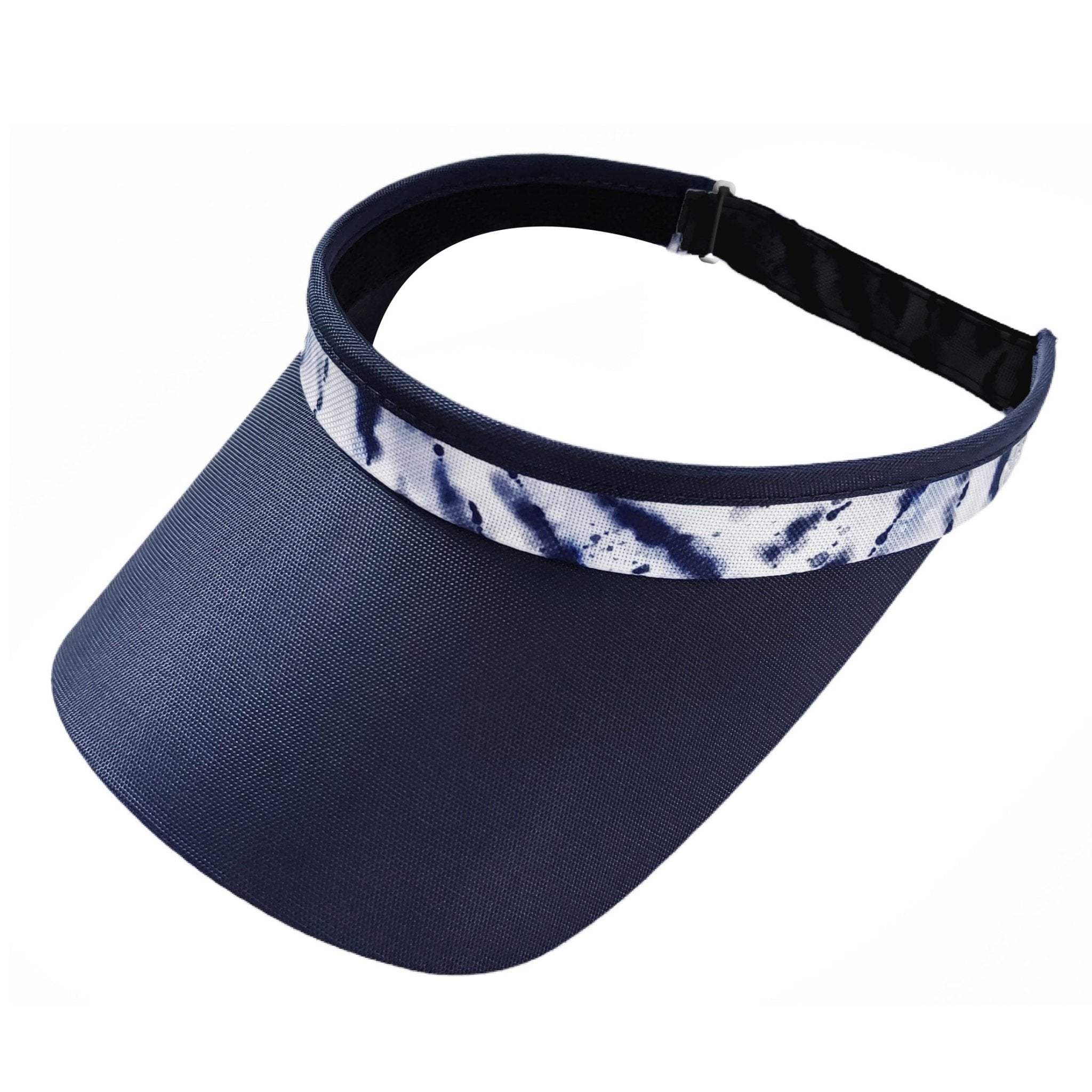 Shibori Visor - Black Girl Golf