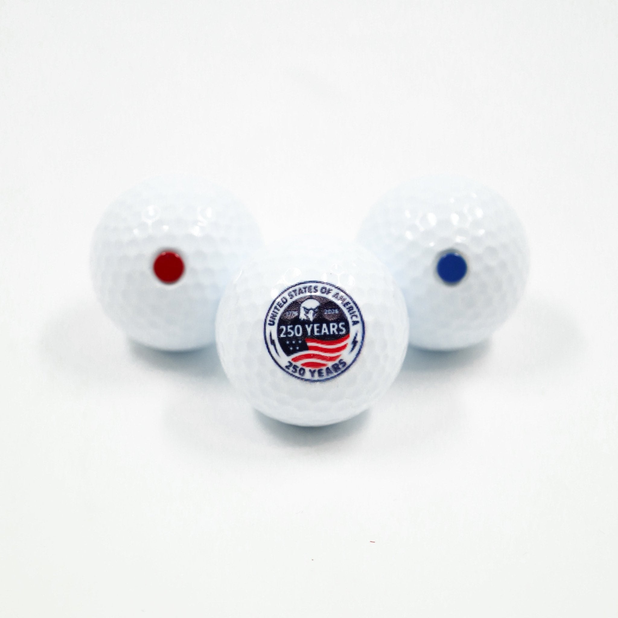 SHOCK'D Golf Balls - Patriot Edition - Black Girl Golf