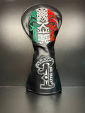Skull Tattoo Headcover - Black Girl Golf
