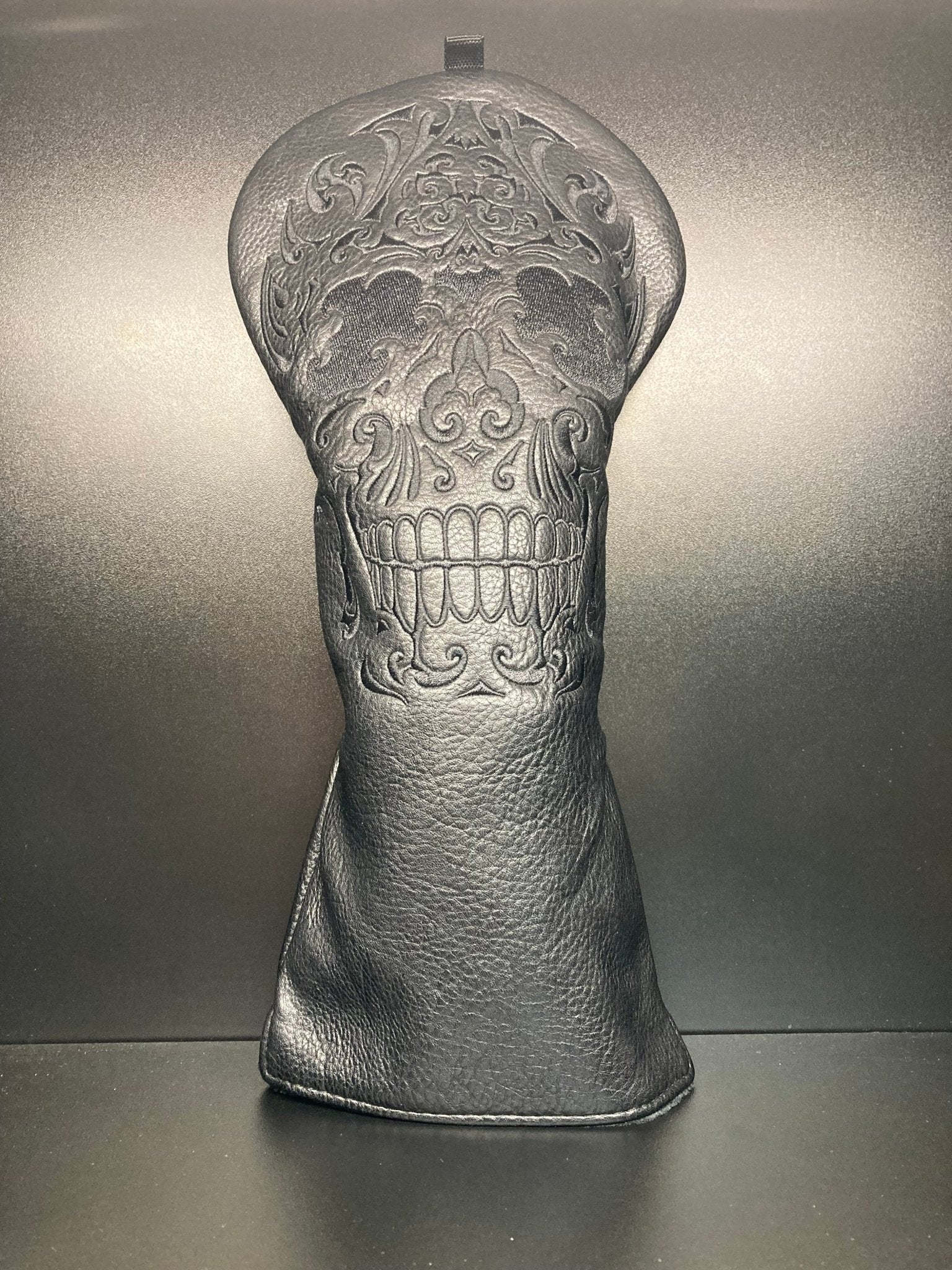 Skull Tattoo Headcover - Black Girl Golf